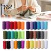 Hand Sewing Thread 6 Colors Set, Polyester Craft Spools, Fade-Resistant for Machines Yarn Embroidery, Quilting, Machine And Art Projects