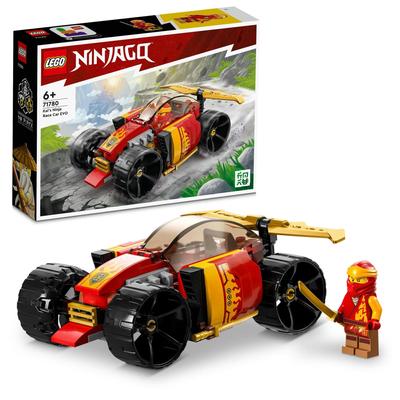 LEGO Ninjago Ninja-Rennauto EVO Spielzeug Geschenk Geburtstagsblock Lernspielzeug Weihnachten Jungen Mädchen Kinder 6 Jahre 7 Jahre 8 Jahre Kampfroboter