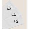 Gymshark Crew Socks 3pk Gs White I2c5c Wb57