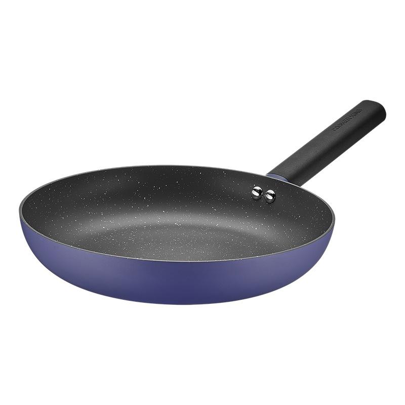

COOKER KING 26cm Non-stick Frying Pans Medical Stone Coating Home Breakfast Steak Pancake Egg Skillet Kitchen Cookware in Stock