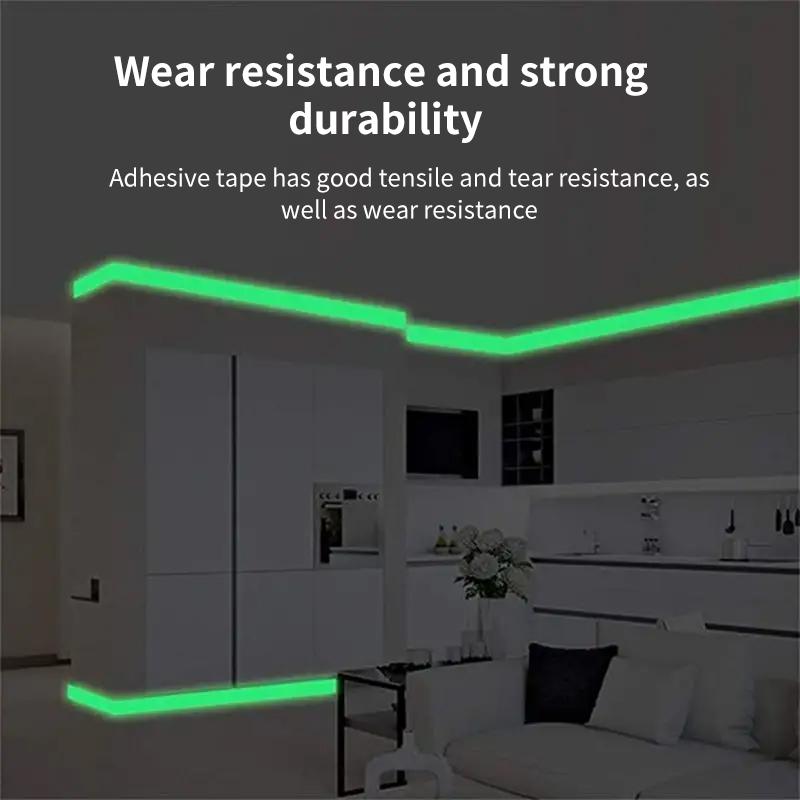 Luminous Warning Tape Stage Party Decoration Staircase Fall Prevention Warning Tape Bedroom Living Room Decoration
