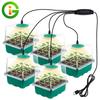 Bandejas de Iniciação de Sementes de Plantas Com Luz de Crescimento 12 Orifícios por Bandeja Vasos de Viveiro Luzes Para Estufa de Plantas Domésticas Bandejas de Cultivo
