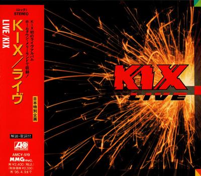 CD KIX  Live AMCY519 ATLANTIC 1993 Japan Rock Used