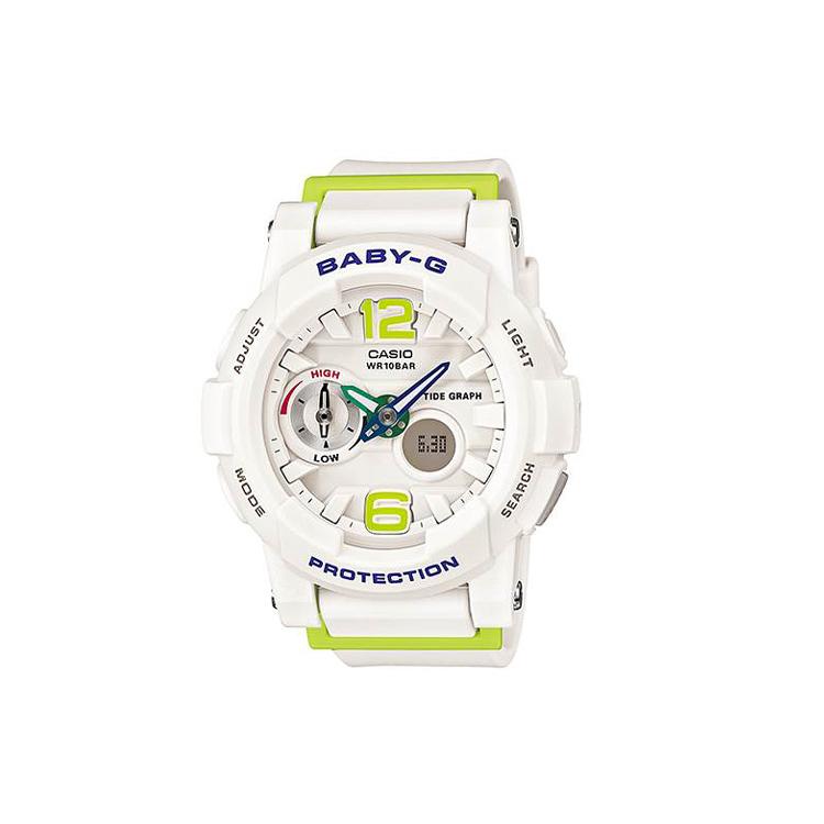 CASIO Women s BABY-G White Watch BGA-180-7B2 BGA-180-7B2 White Dial