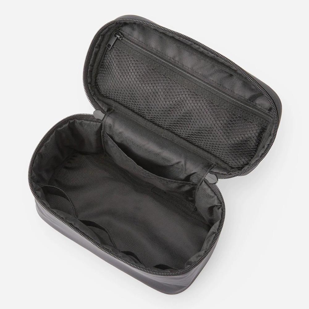 Handheld Women's Makeup Bag Black Men's Toiletry Bag Portable Cosmetics Bag Women/Men