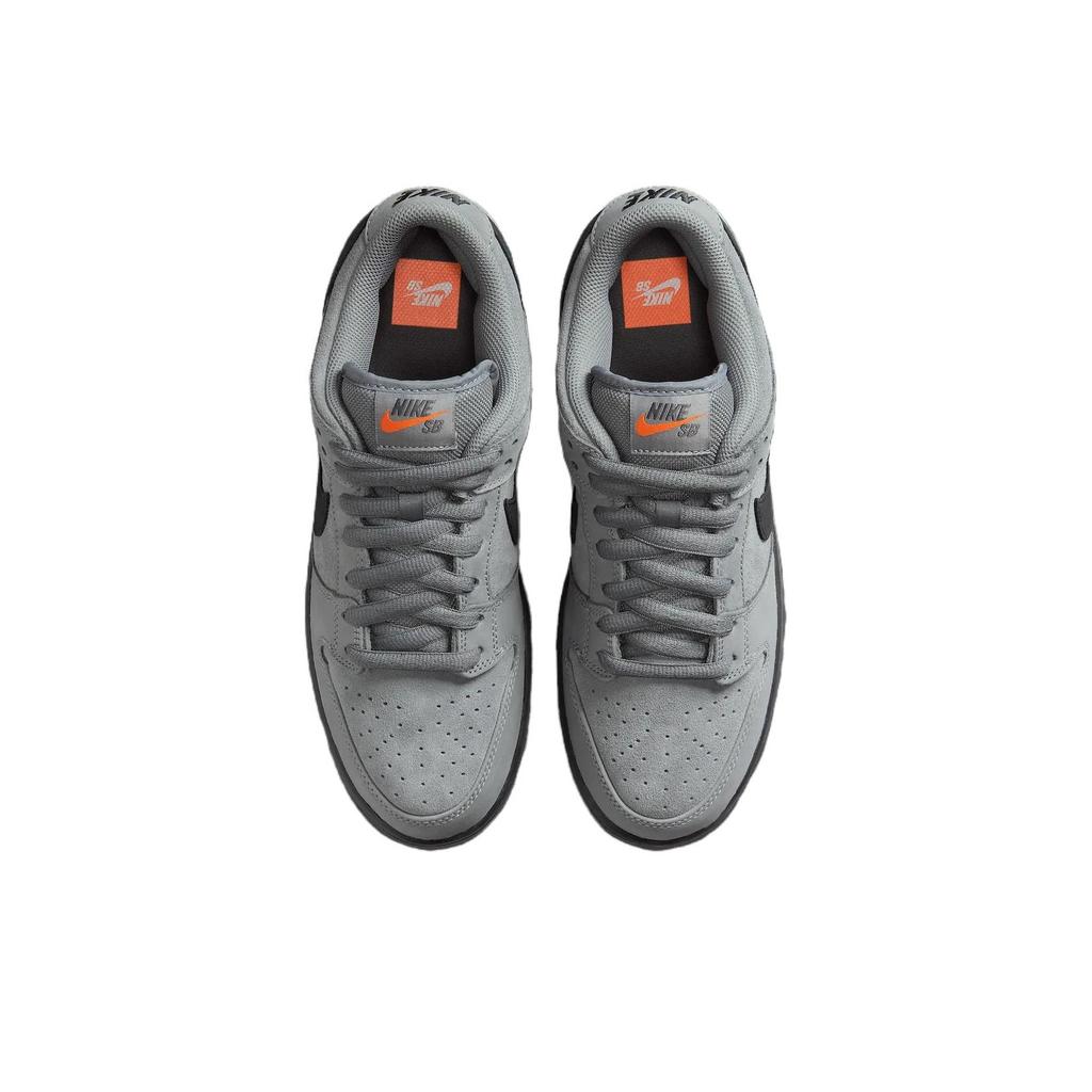 Nike Dunk Low Pro SB Cool Grey Herren-Sneakers Schwarz Dunkelgrau Gummi-Hellbraun FJ1674-002
