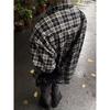 2024 Plaid Long Sleeve Shirt Japanese Hong Kong Style Ins Loose Shirt Boys Summer Trendy Versatile Casual Coat