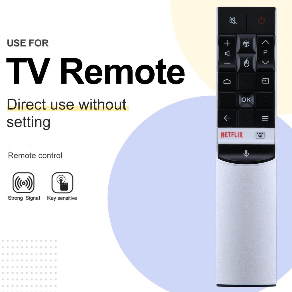 RC602S JUR1 For TCL TV Remote Control with Voice Control 10m Range Television Controller Replacement