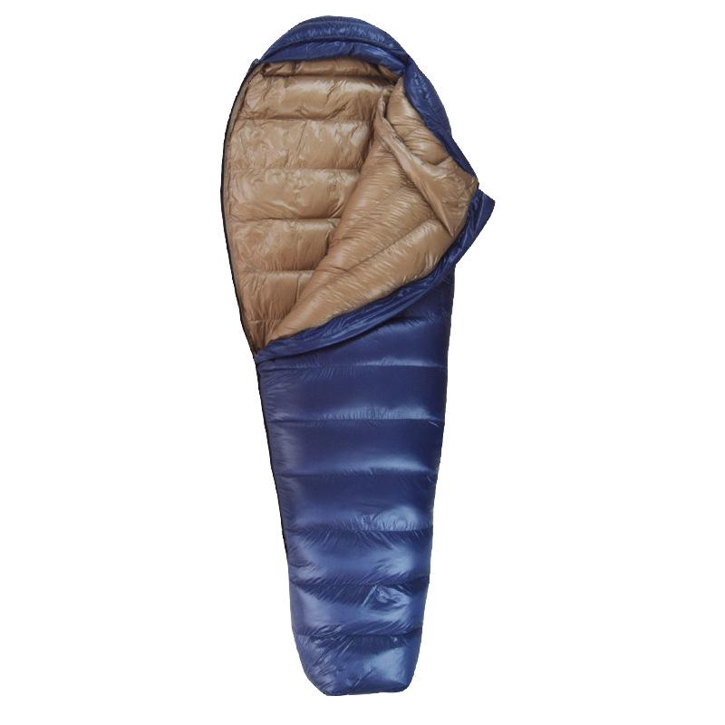 Ultra-light Four Seasons Adult Duck Down Sleeping Bag for Camping and Mountaineering