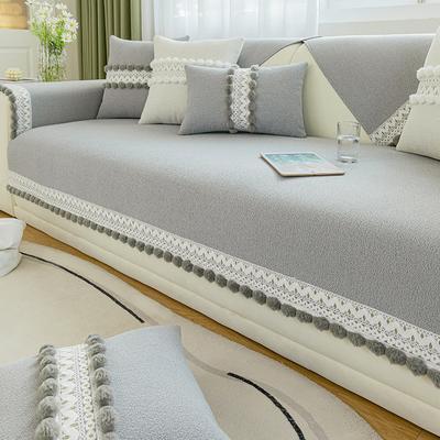 Fresh Chenille Sofa Cushion Four Seasons Universal Non-Slip New Modern Simple Sofa Cover Cover Cushion