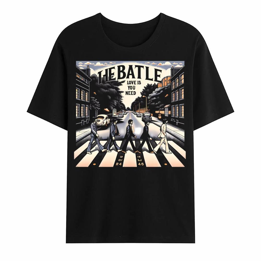 2024 Retro The CMYK T Shirt For Men  O-neck Cotton Short Sleeve Rock Music Band O-neck Summer Top Tee Casual S-3XL