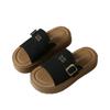 Thick-soled Bag Head Half Slippers Women's Summer New Sandals Wear Retro Lazy One Pedal Beach Shoes