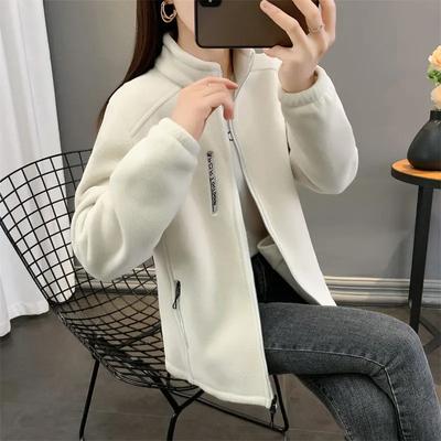 Autumn and Winter Fleece Jacket Women's Casual Fleece Jacket