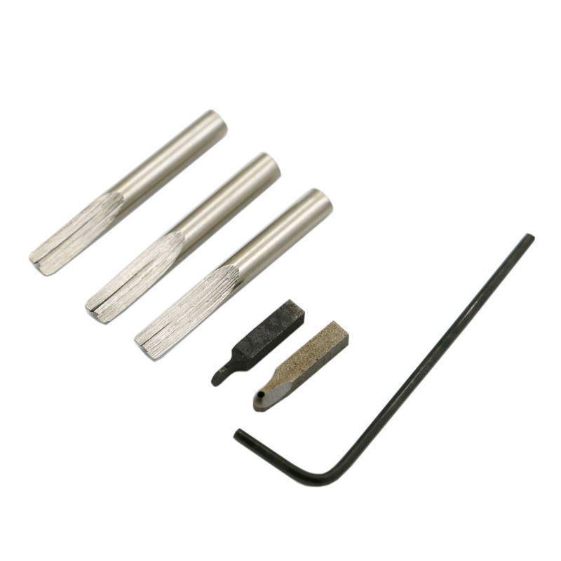 7-in-1 DIY Leather Surface Processor: Trimmer, Edger, Crimper, Groover