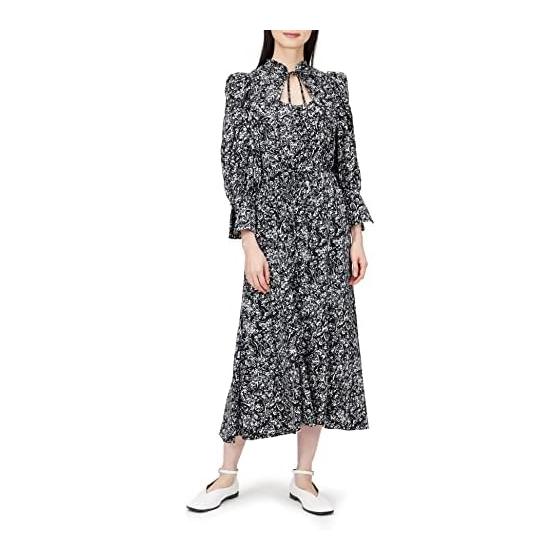 [Sneijder] Sustaina decollete open variegated dress SWFO225038 Women s