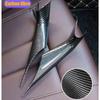 Car-styling For BMW 5 Series G30 G38 2018- Interior Carbon Fiber Texture Door Handle Pull Protective Cover