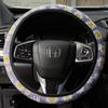 Universal Ice Silk Car Steering Wheel Cover - All-Season Fabric Protection