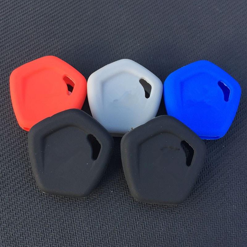 ZAD Silicone Rubber Motorcycle key cover case protector shell set bag skin holder for honda revo absolute motor key fob pocket