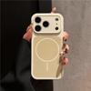Liquid Silicone Magnetic For  Phone Case For For Iphone 17 Pro Max Wireless Charge Cover For For Iphone 15 16 Pro Max Accessories