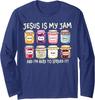 Jesus Is My Jam And Im Here To Spread Christian Long Sleeve Tshirt