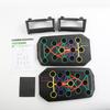Portable Foldable Push-up Board Set With Handles Multifunctional Fitness Equipment For Chest Abdomen Arms Back Training