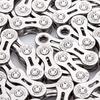 MOHEGIA Bicycle Chain 6/7/8 Speed: Lightweight Hollow Openwork 1/2 x