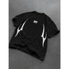 Streetwear-T-Shirt für Herren – Lässiges Kurzarm-Sommershirt mit Print, Rundhalsausschnitt, maschinenwaschbar, urbanes Modehemd für junge Männer