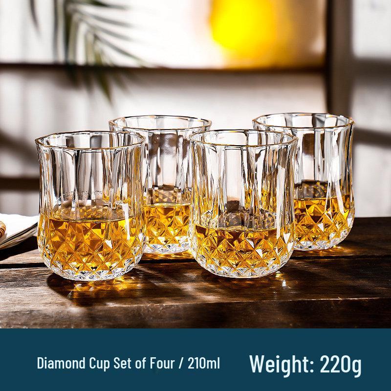 ZISIZ Creative European Whiskey Glass Set