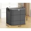 Extra Large Quilt Storage Bag Thick Fabric Clothes Organizer Container for Blanket Bedding Moving Packing