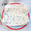Girls Pencil Case Cute Floral Case, Mini Cotton Pouch for Pens Pencils Erasers, Lightweight Zipper Storage Bag Students, Kawaii Stationery Organizer