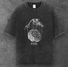 Unisex Surreal Mind Control Graphic T Shirt Black Y2K Opium Style S-2XL