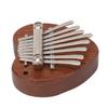 Mini Kalimba 8 Tasten Klarer und angenehmer Klang Leicht zu spielen Tragbares Daumenklavier mit Aufhängeseil