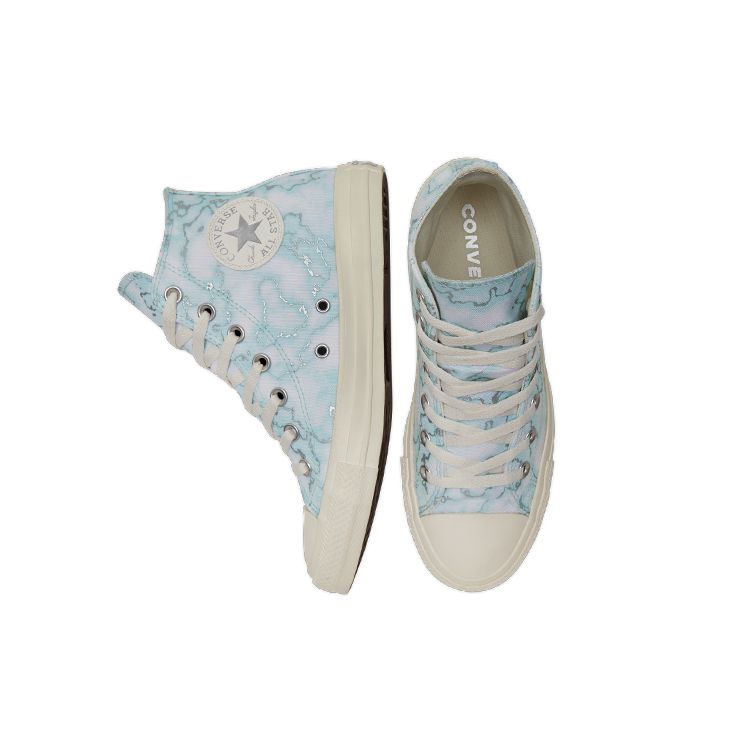 Converse Chuck Taylor All Star High Light Dew Dámské tenisky Modrá Vícebarevná Egret A02035C