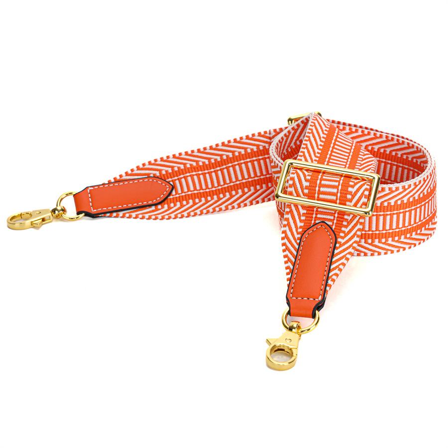 

Подходит для сумки Hermès evelyne Evelyn Herbag Регулируемый широкий плечевой ремень Одно плечо косой пролет широкий ремень для сумки length 75-115cm
