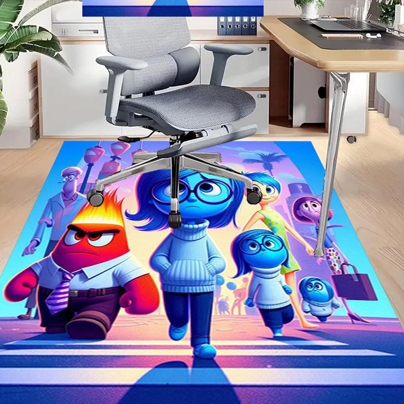 Inside Out Emotions Journey Carpet For Playroom Bedroom Living Room Sofa Home Decorkids Game Area Rug Nonslip Floor Mat