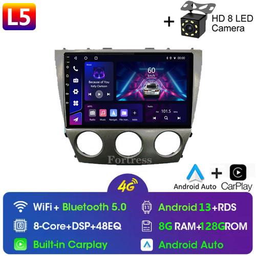 8 CORE Car Radio 2 Din Android 13 For Toyota Camry 40 2007-2011 Autoradio Multimedia Blu-ray IPS Screen Navigation GPS Carplay