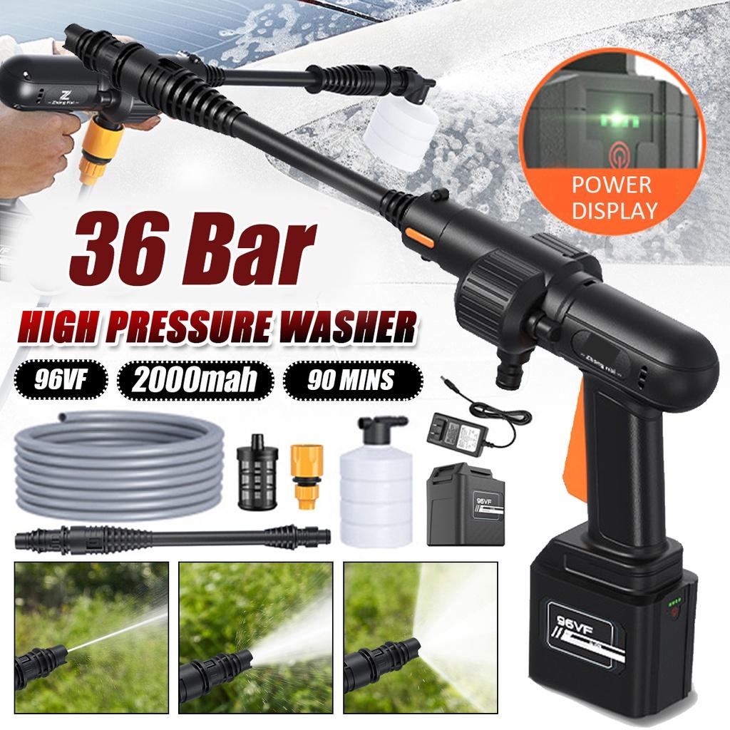 24VF/48VF/96VF Car Wash Guns Washer Spray Nozzle High Pressure Cleaner for Auto Home Garden Cleaning Car Washing Machine 300W