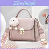 Minimalist Pu With Carving Texture And Multiple Inner Pockets For Women