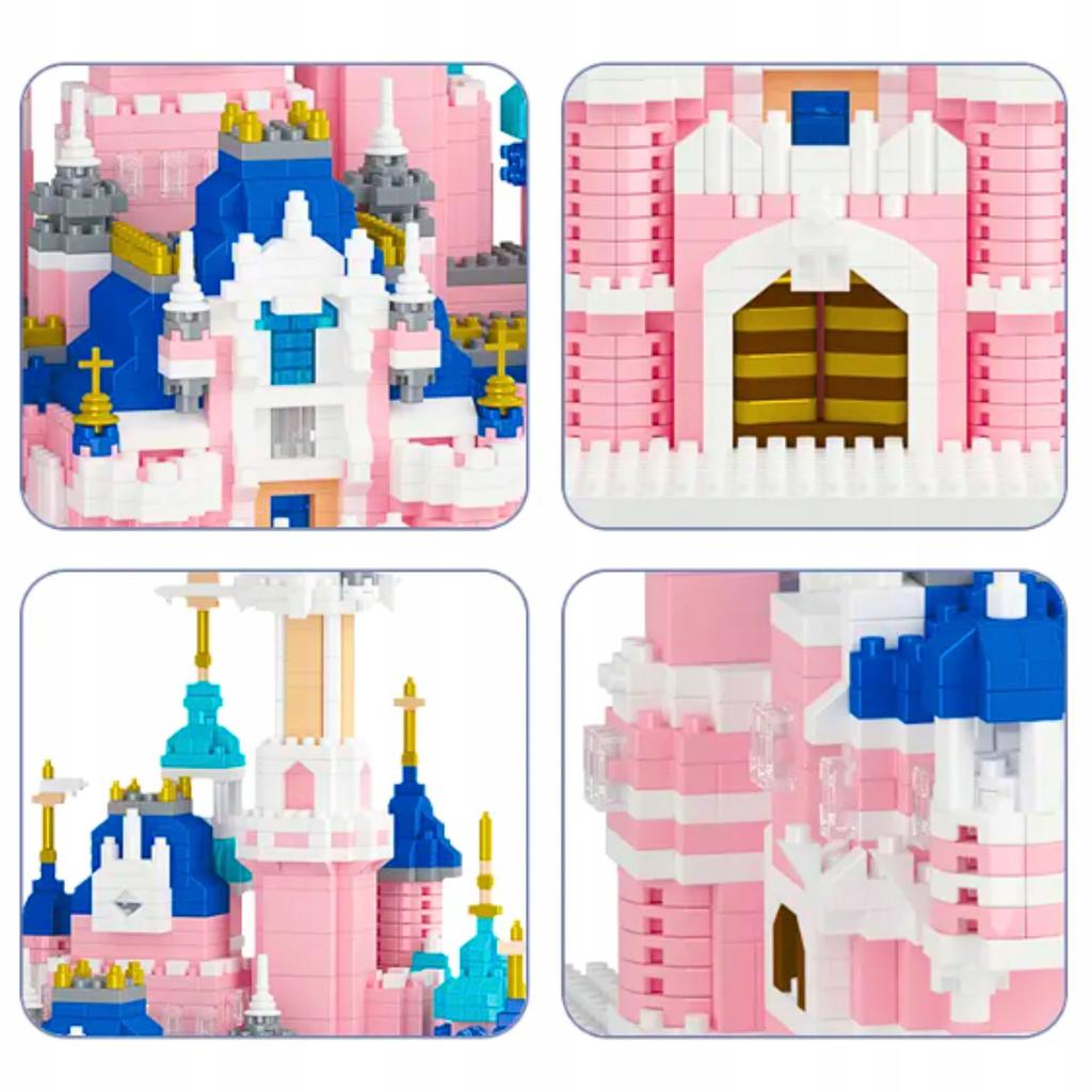 Construction Bricks Set Fairytale Princess Castle 2800 Pcs.