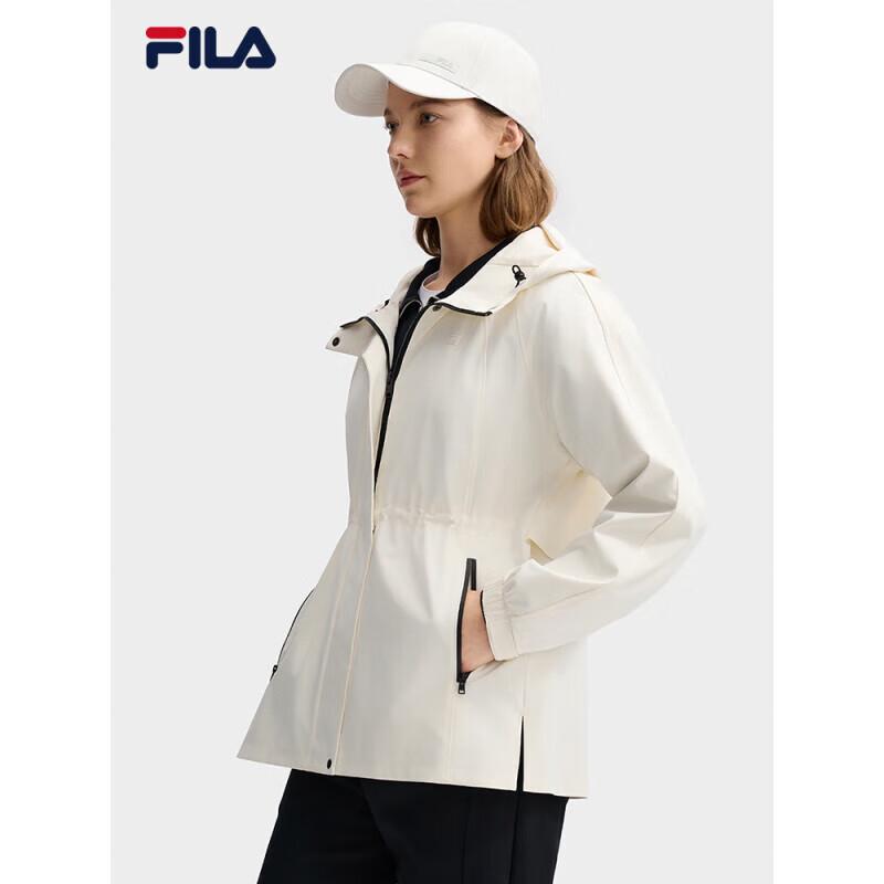 FILA Women s 2025 Spring Hooded Casual Jacket XL