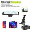 New Adjustable Car Cup Holder Tray with Phone Holder Food Tray Table 2 Cup Holders Road Trip & Car Traveling Essential Gadget