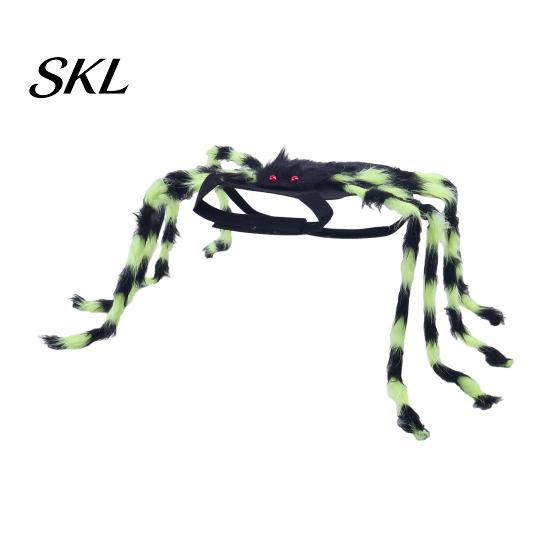 Small Dog Spider Outfit Halloween Costume for Cat, Hairy Pet Comfortable Dress-up Dress Up Party Accessory, Festival Unique