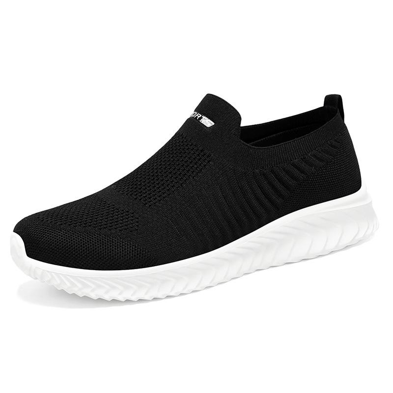 Men Vulcanize Shoes Mesh Men Shoes Lightweight Comfortable Men's Sneakers  Autumn Fashion Slip On Flats Shoes Male Loafers
