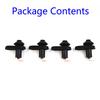 4pcs Universal Car Vehicle Interior Door Light Switch Side Door Touch Switch Door Open/close Sensor Switch Button Part