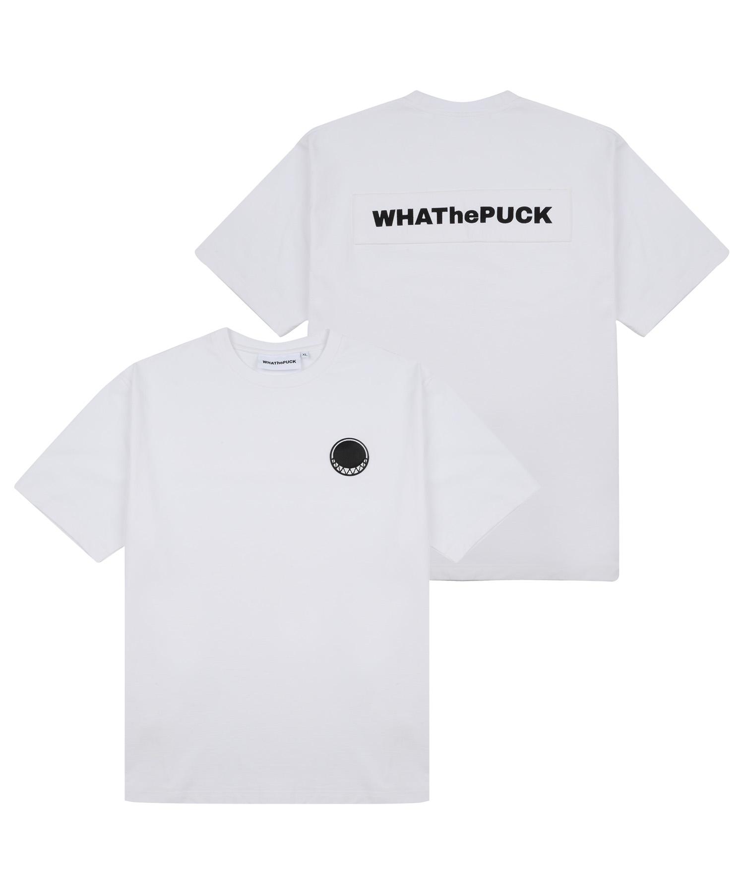 What The Fuck P Logo Embroidered Patch T-Shirt White Xl