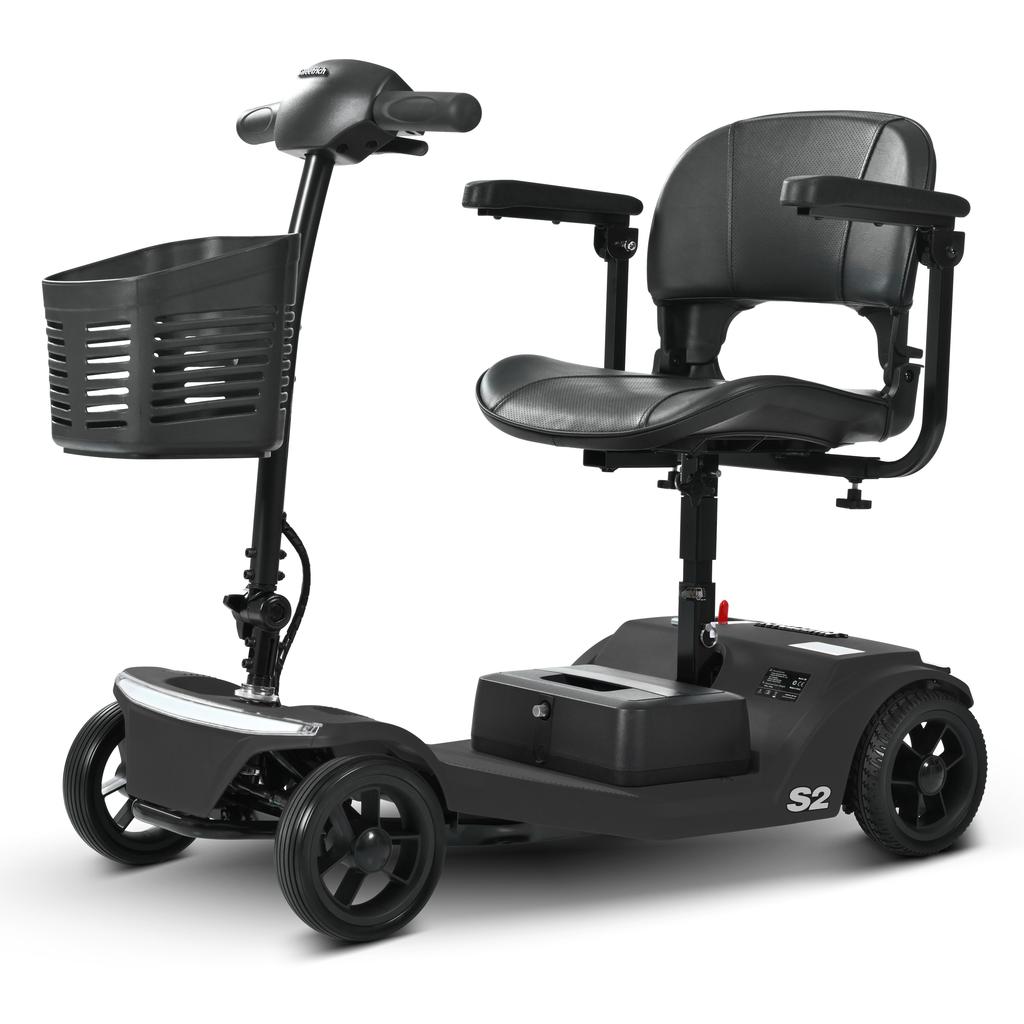 Electric Scooters Sweetrich S2 250W Motor Top Speed 6Km/h Suitable For Seniors/Disabled People 24V 12AH Max Range 15Km Load 136Kg