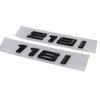 3D ABS Chrome Black Car Rear Trunk Letters Badge Sticker For BMW Lettering 1 2 3 4 5 6 7 Series Logo Emblem Auto Accessories