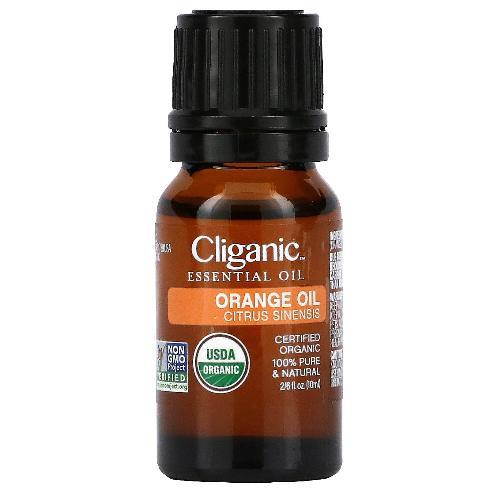 

Cliganic, 100% чистое эфирное масло, апельсин, 0,33 жидких унций (10 мл)