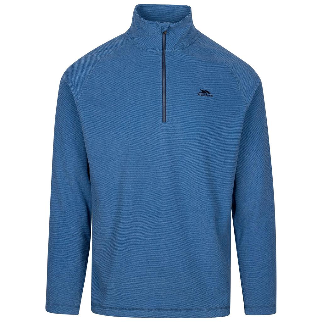 TRESPASS Mens Keynote Anti Pilling 1/4 Zip Fleece Top