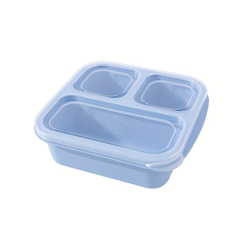 1pc Snack Candy Nuts Fruit Storage Box – 3-Compartment Container, Reusable Meal Prep, Portable Lunch Box for Home/Office, Dishwasher/Microwave Safe